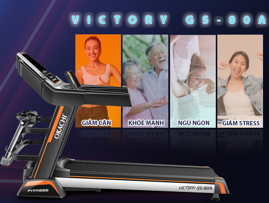 máy chạy bộ đa năng Okachi Victory GS-80A